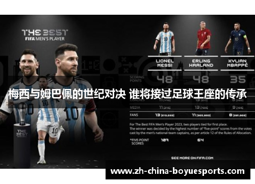 梅西与姆巴佩的世纪对决 谁将接过足球王座的传承