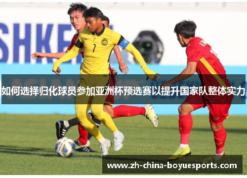 如何选择归化球员参加亚洲杯预选赛以提升国家队整体实力 如何选择归化球员参加亚洲杯预选赛以提升国家队整体实力