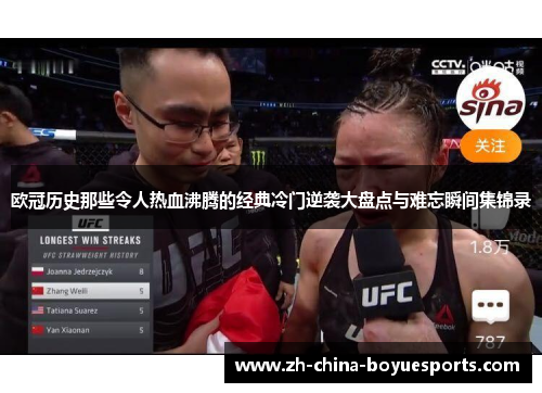 欧冠历史那些令人热血沸腾的经典冷门逆袭大盘点与难忘瞬间集锦录 欧冠历史那些令人热血沸腾的经典冷门逆袭大盘点与难忘瞬间集锦录